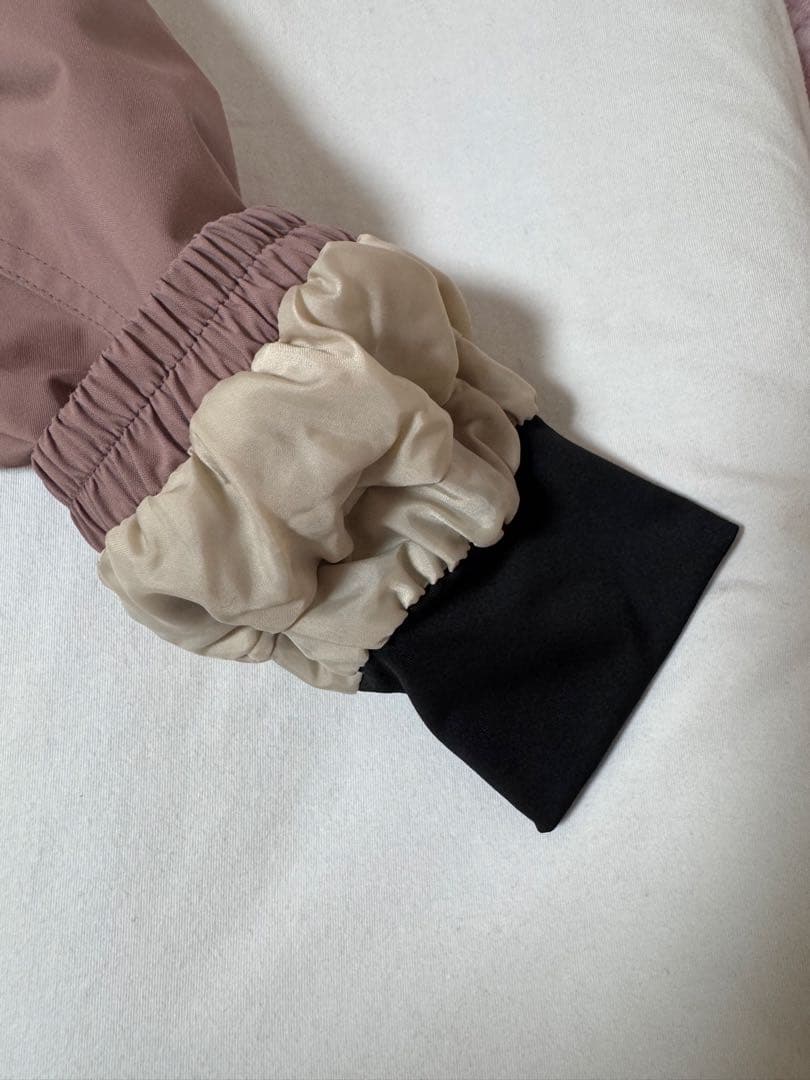 【新品未使用】DC スノボウェア レディース M 防水アノラック ピンクベージュ