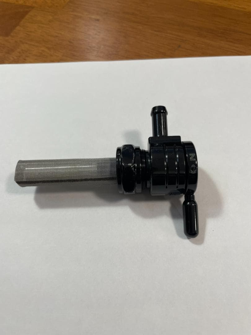 ゴラン クリックスリック ガスコック 22mm ブラック ストレート