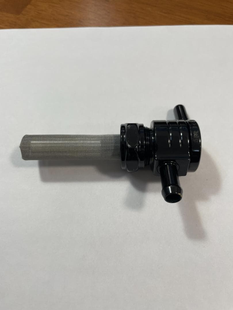 ゴラン クリックスリック ガスコック 22mm ブラック ストレート