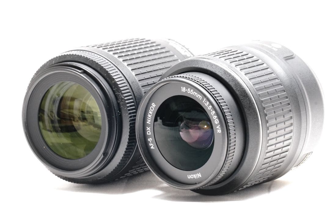 新品級 Nikon D3200 スマホ転送 ダブルズーム レンズセット 入門機