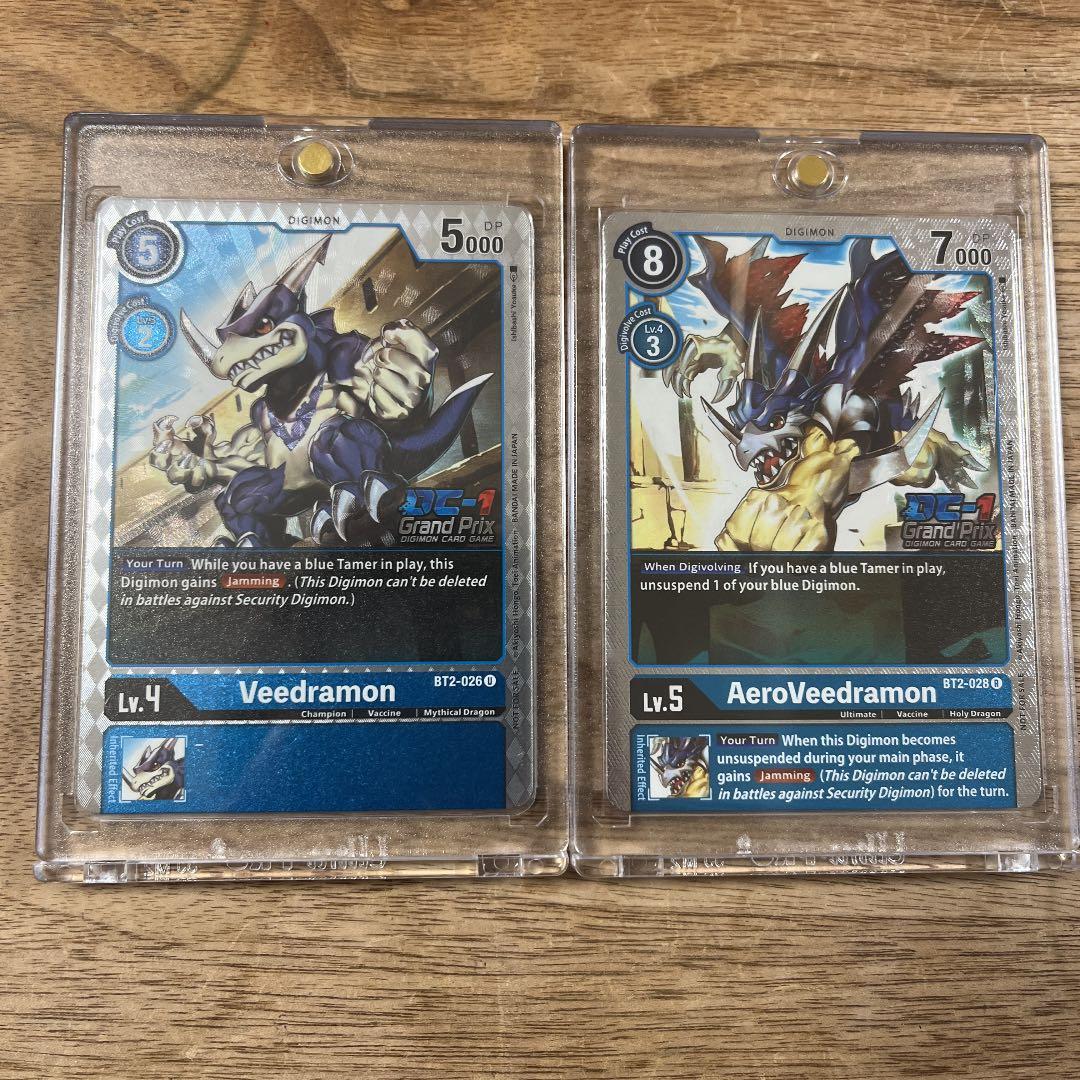 デジモンカード 英語版 DC-1 グランプリ エアロブイドラモン ブイドラモン