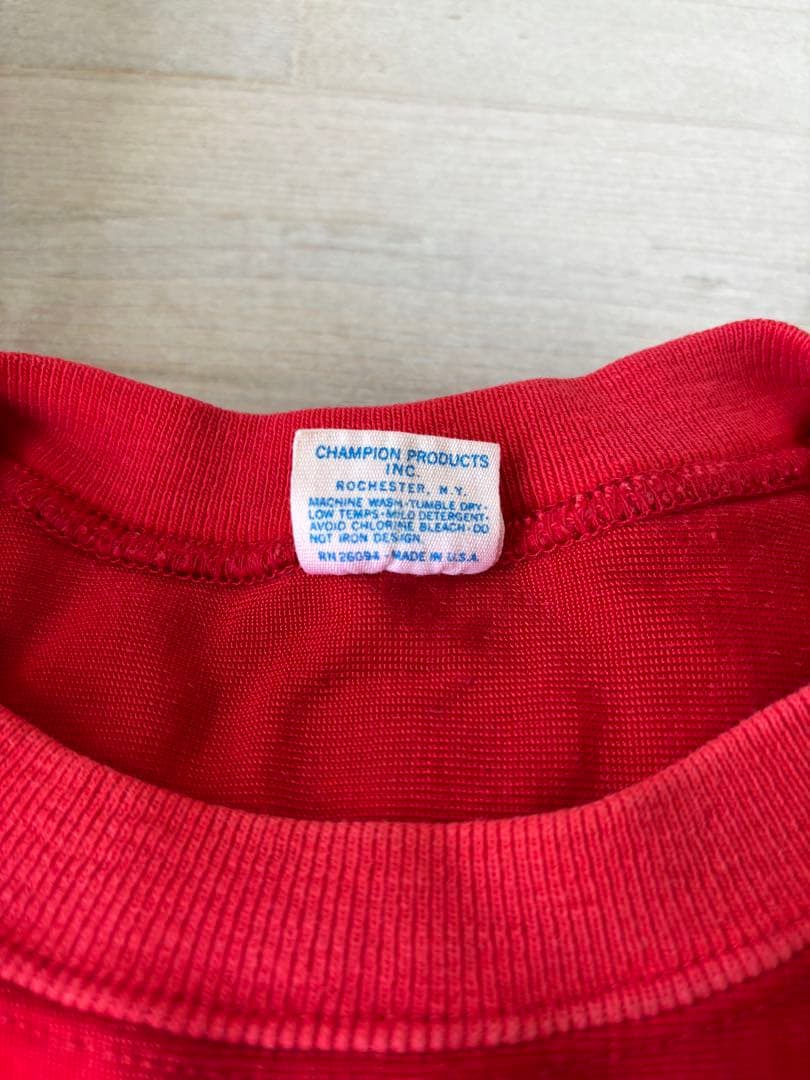 Champion フットボールシャツ　70's〜80's後期バータグ