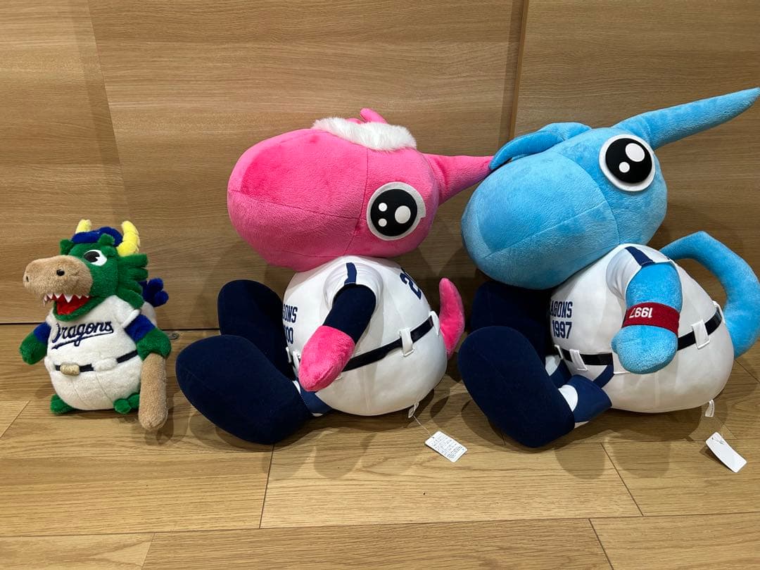 ドラゴンズ マスコットぬいぐるみセット