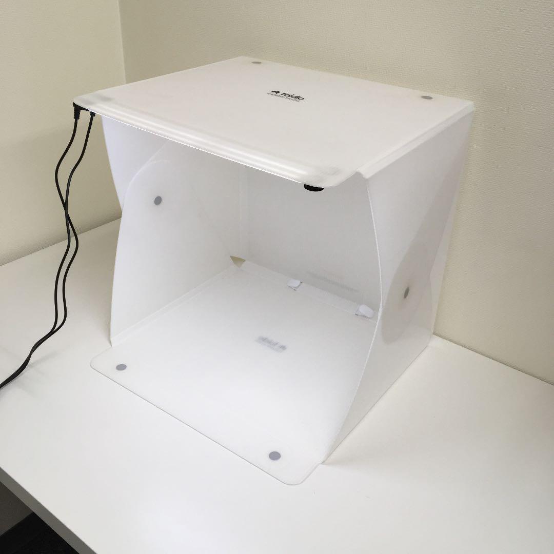 foldio フォトスタジオ 撮影ボックス　LEDライト付き