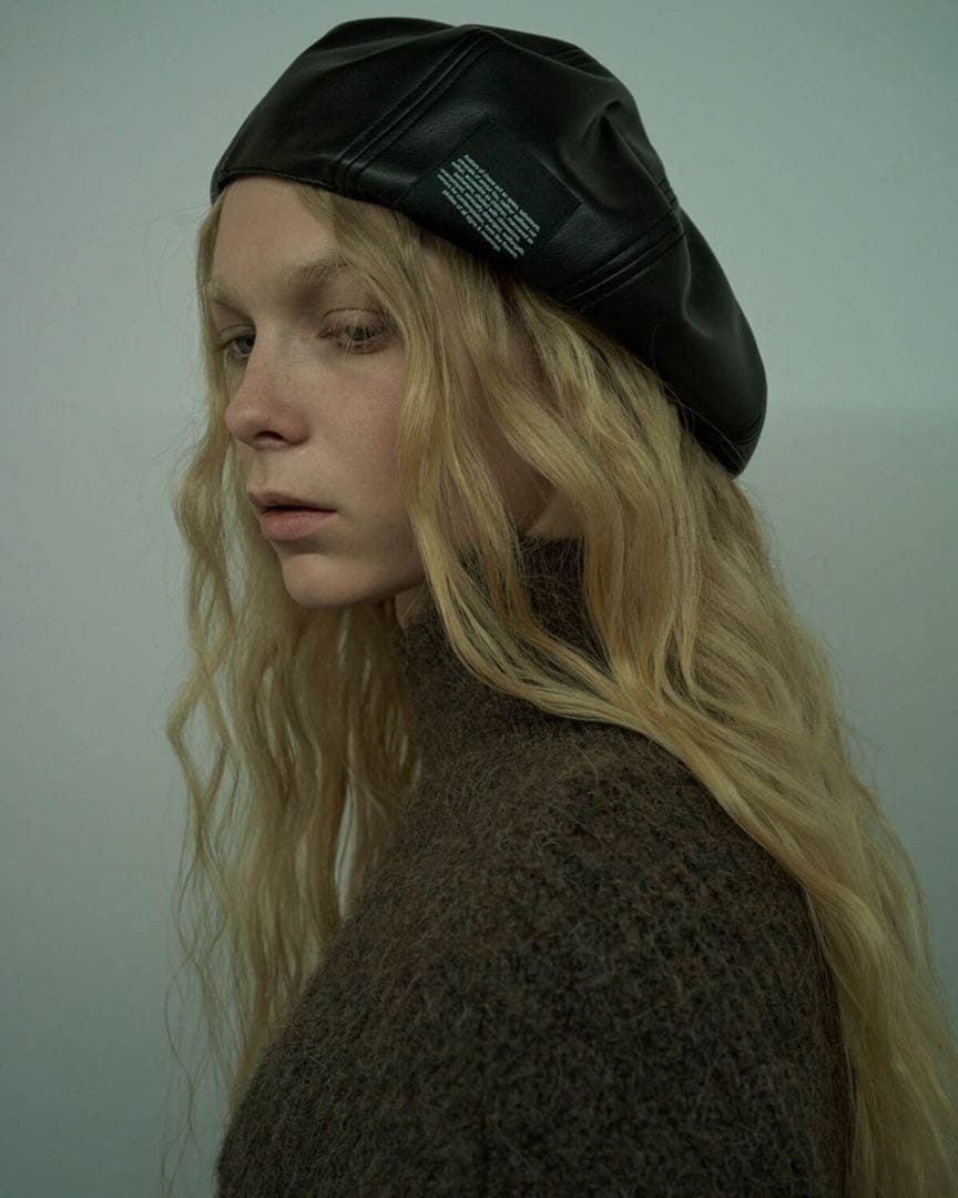 JULIUS/ユリウス/シンセティックレザーベレー/807ACU2