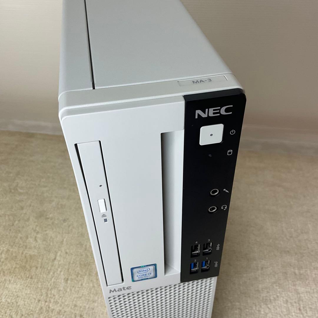 NEC Mate i3-8100 NVMe256G Windows11Pro ②
