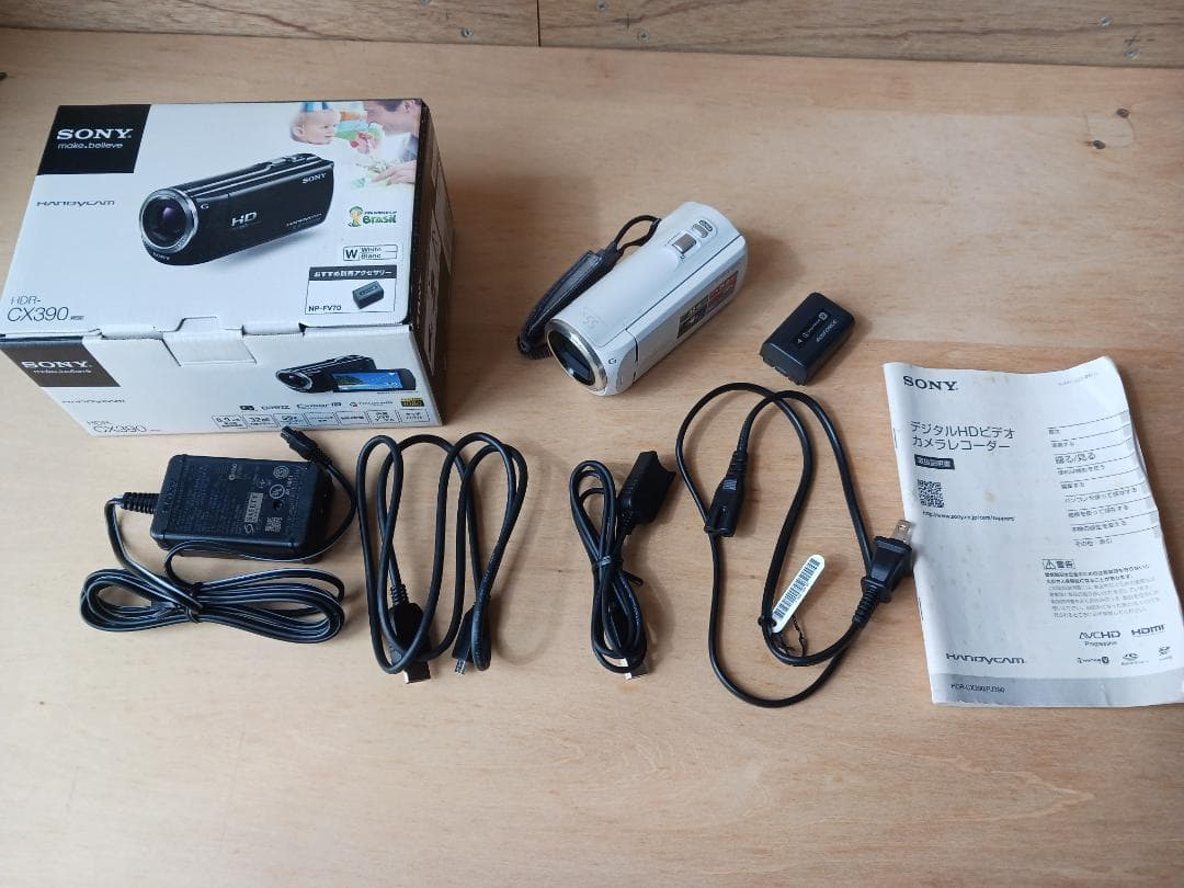 SONY ハンディカムHDR-CX390【中古】