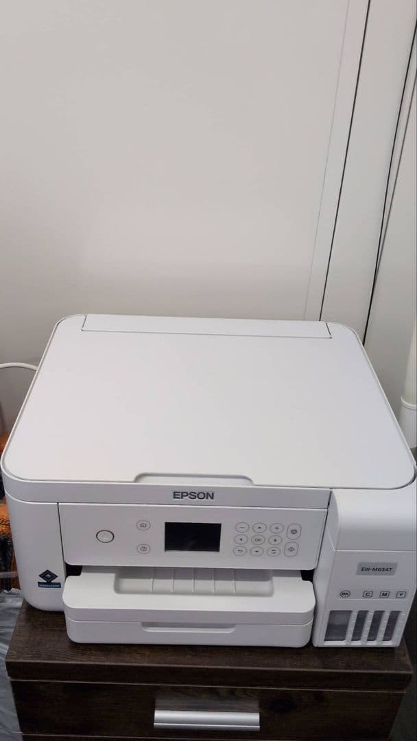 美品です！EPSON EW-M634T ホワイトプリンター☆