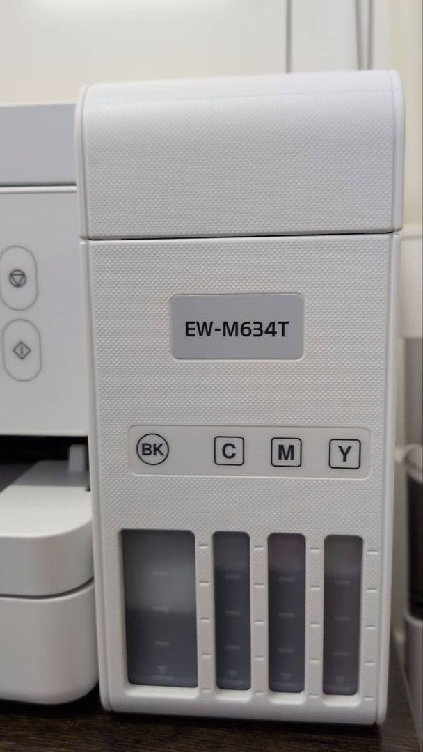 美品です！EPSON EW-M634T ホワイトプリンター☆