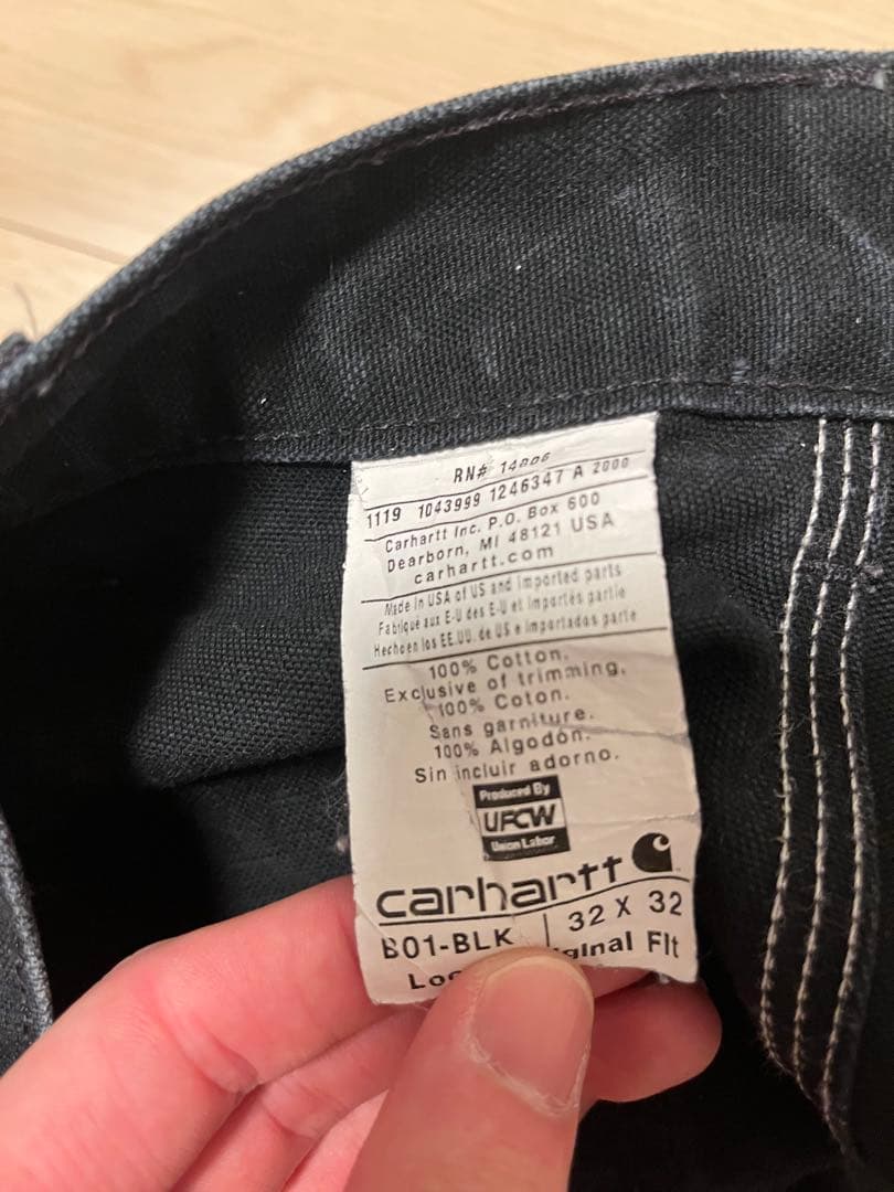 お*り様 Carhartt ダブルニーペインターパンツ32×32