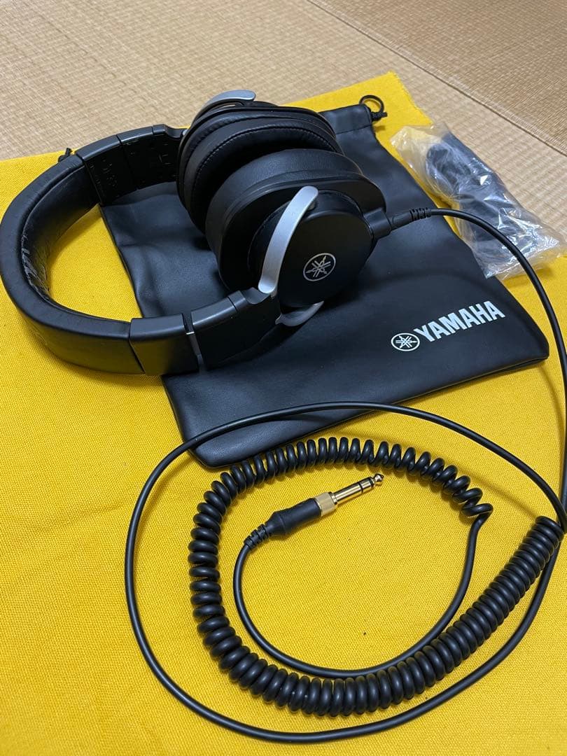 YAMAHA PHPーMT8 モニターヘッドホン　ヤクシーイヤーパッド交換済