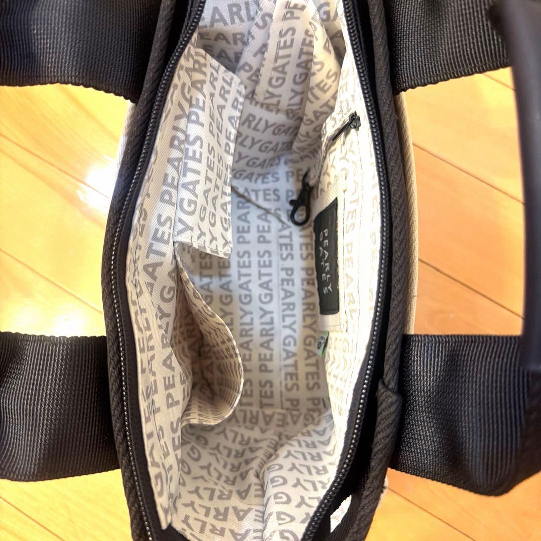 極美品✨パーリーゲイツ　バイカラーカードバック　ホワイト