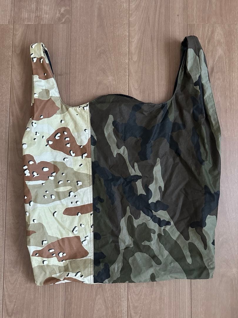 MM6 エムエムシックス カモフラ迷彩 ドッキング トート ショッピング バッグ