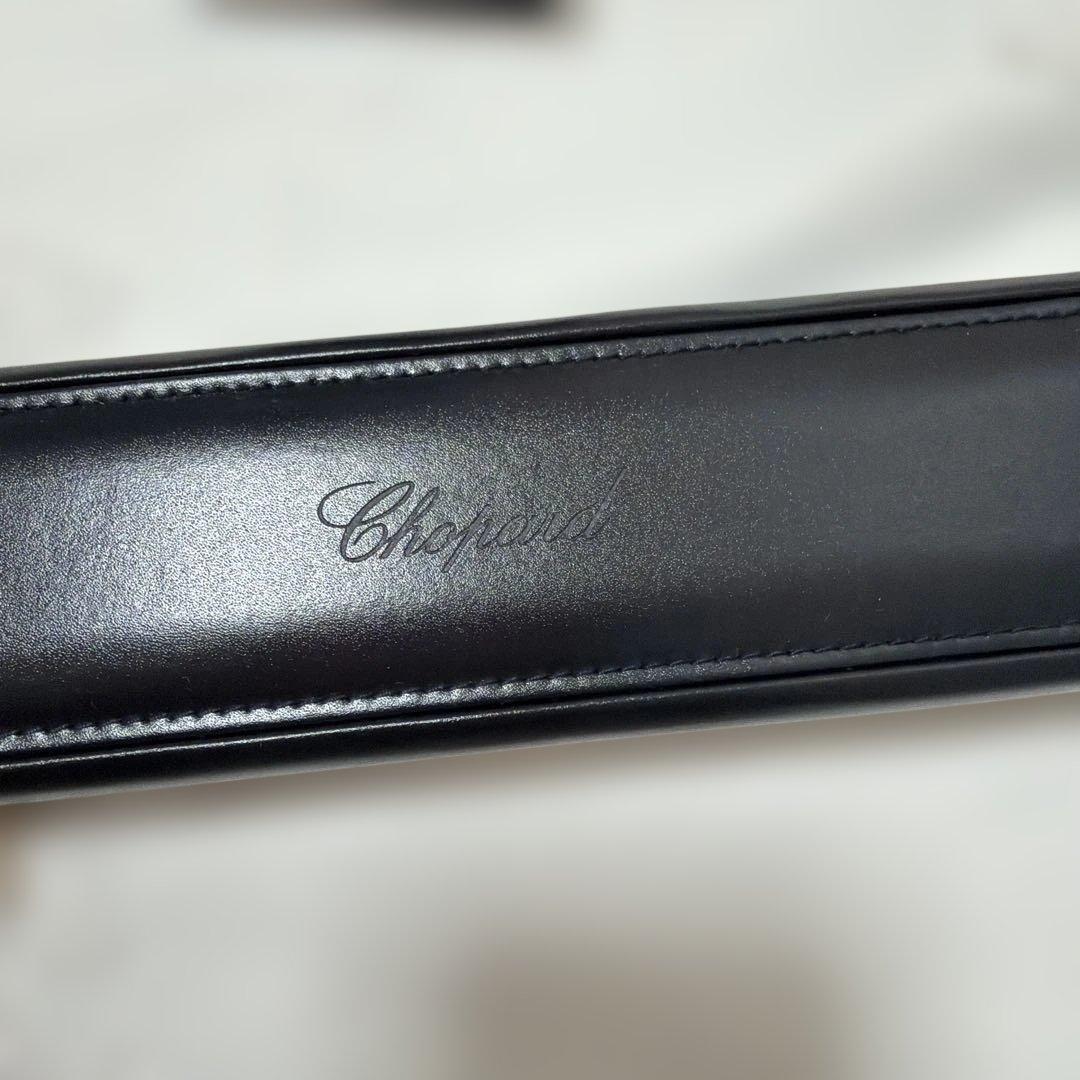 ヴァンクリーフ緑スエードバンド 時計ケース ショパール指輪と時計ケース空き箱