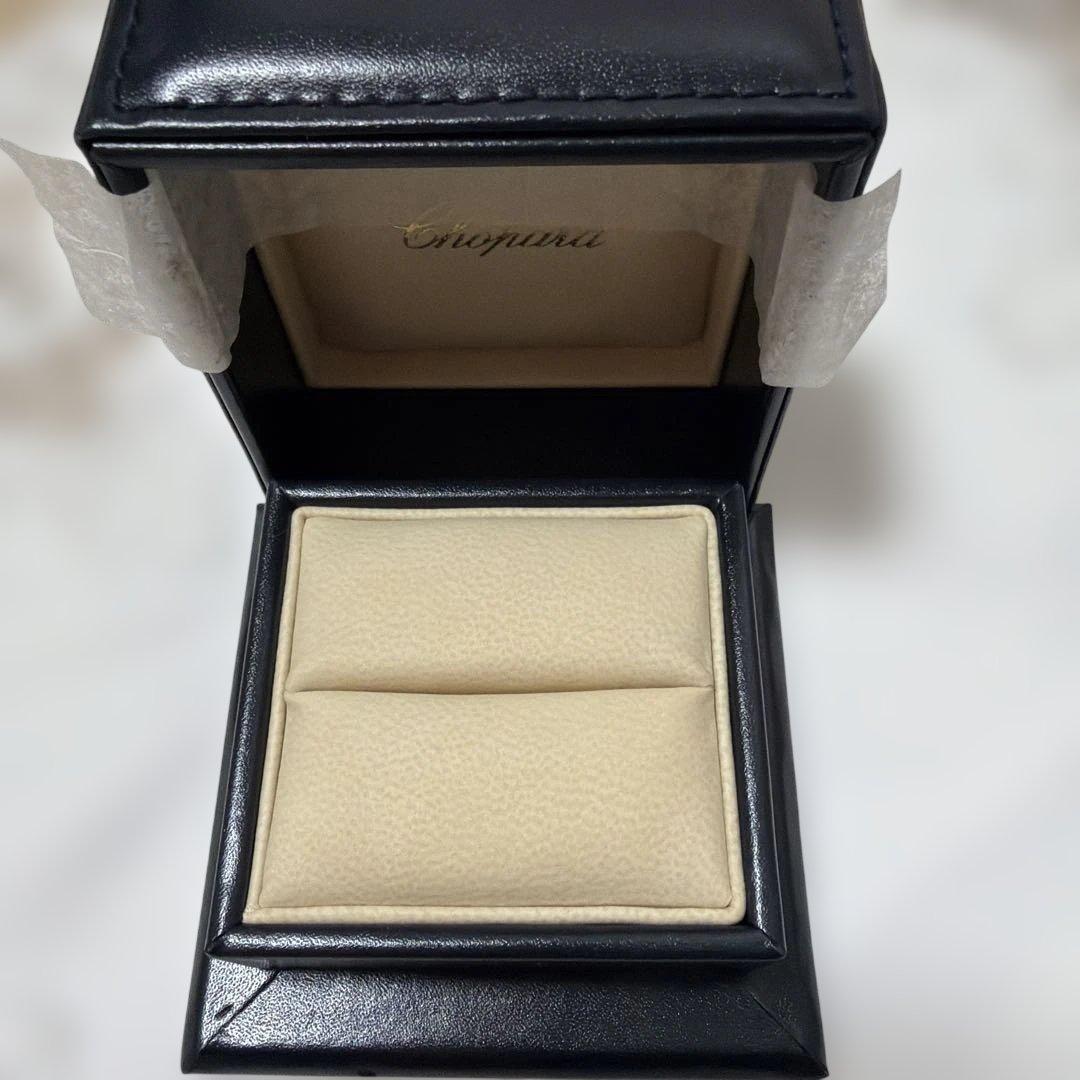 ヴァンクリーフ緑スエードバンド 時計ケース ショパール指輪と時計ケース空き箱