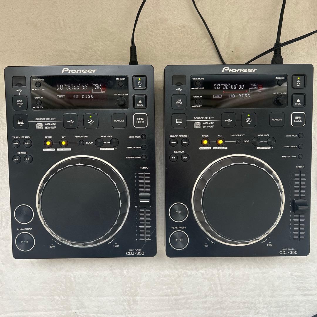 PIONEER パイオニア CDJ-350 2台セット DJマルチプレーヤー