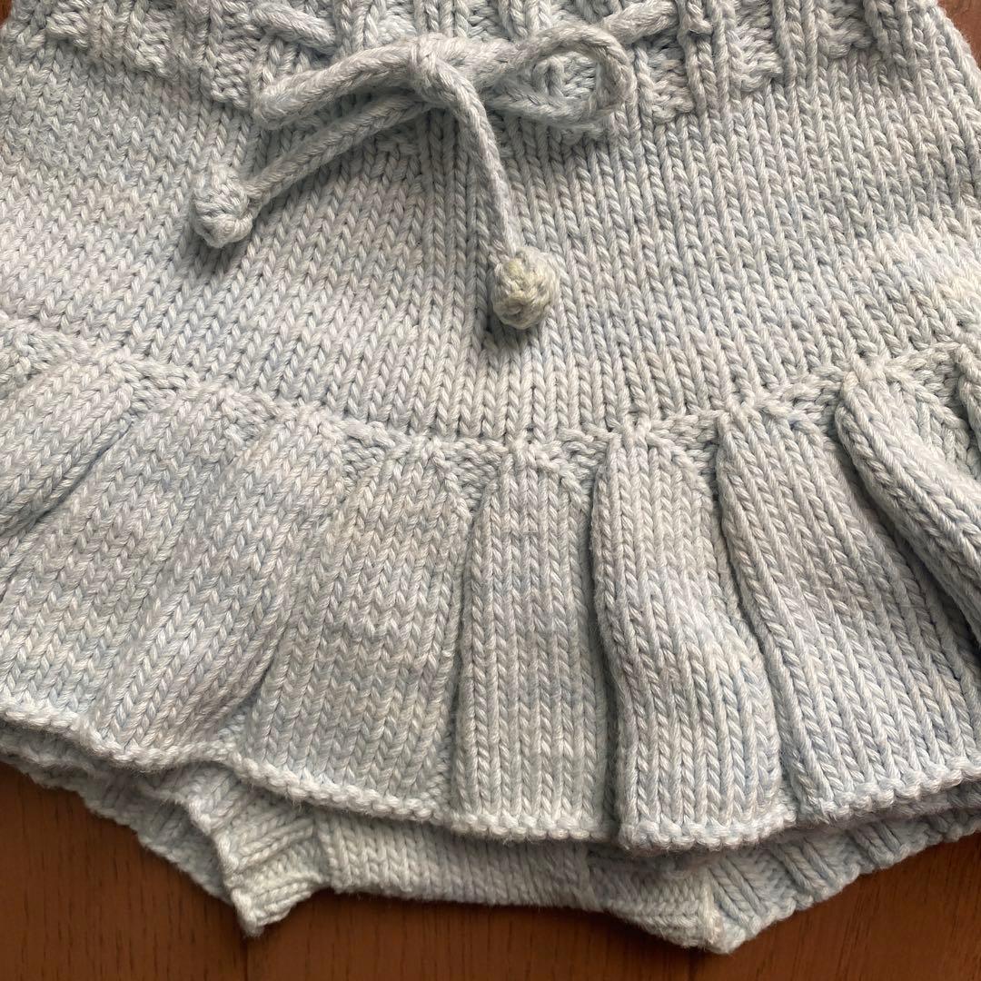 misha&puff ミーシャアンドパフ スケポン 水色