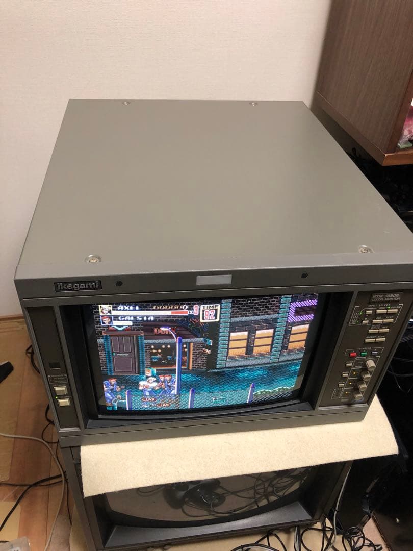 Ikegami HTM1550R ブラウン管　低時間使用　検索　SONY PVM