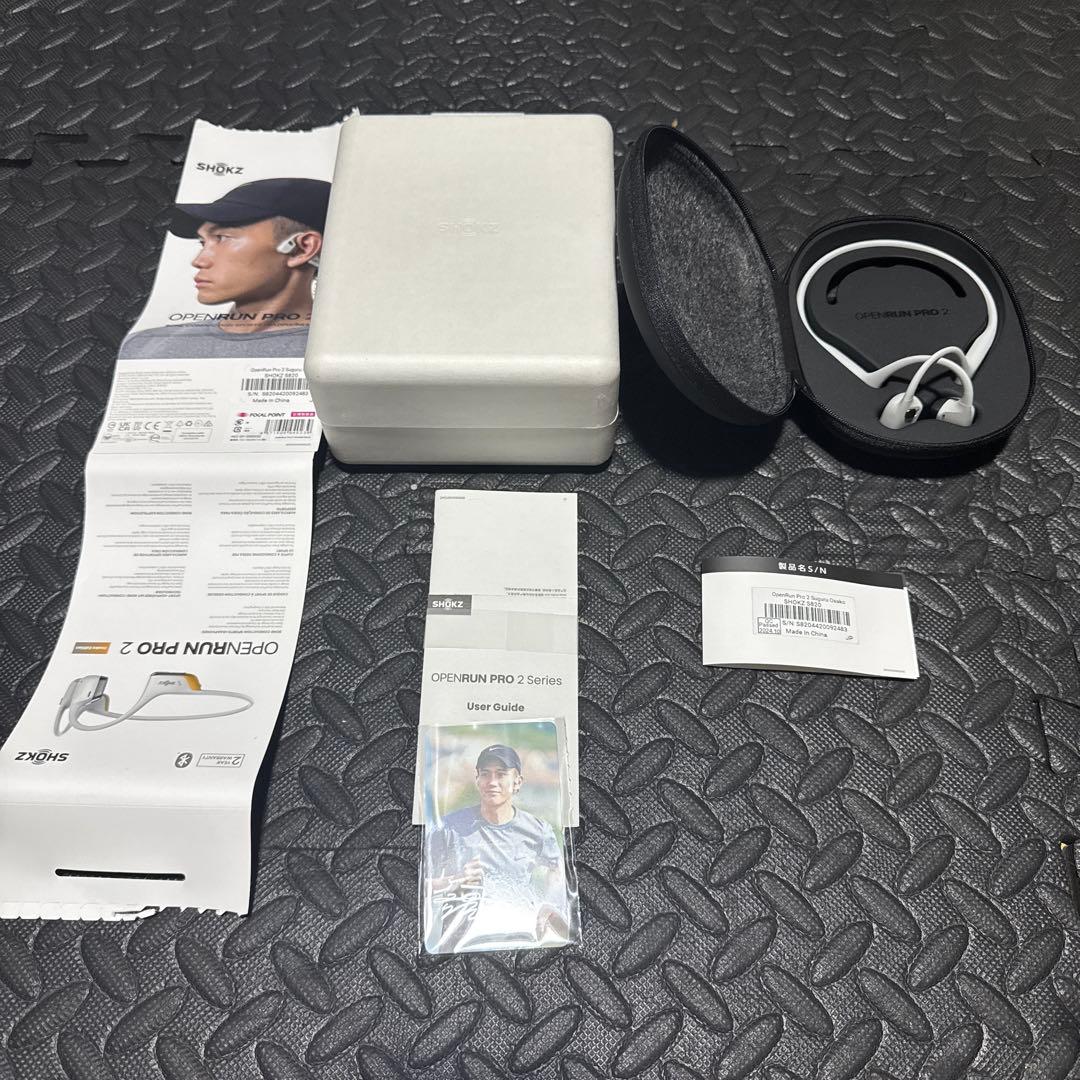 きゅらみっせ SHOKZ OPENRUN PRO 2 骨伝導イヤホン