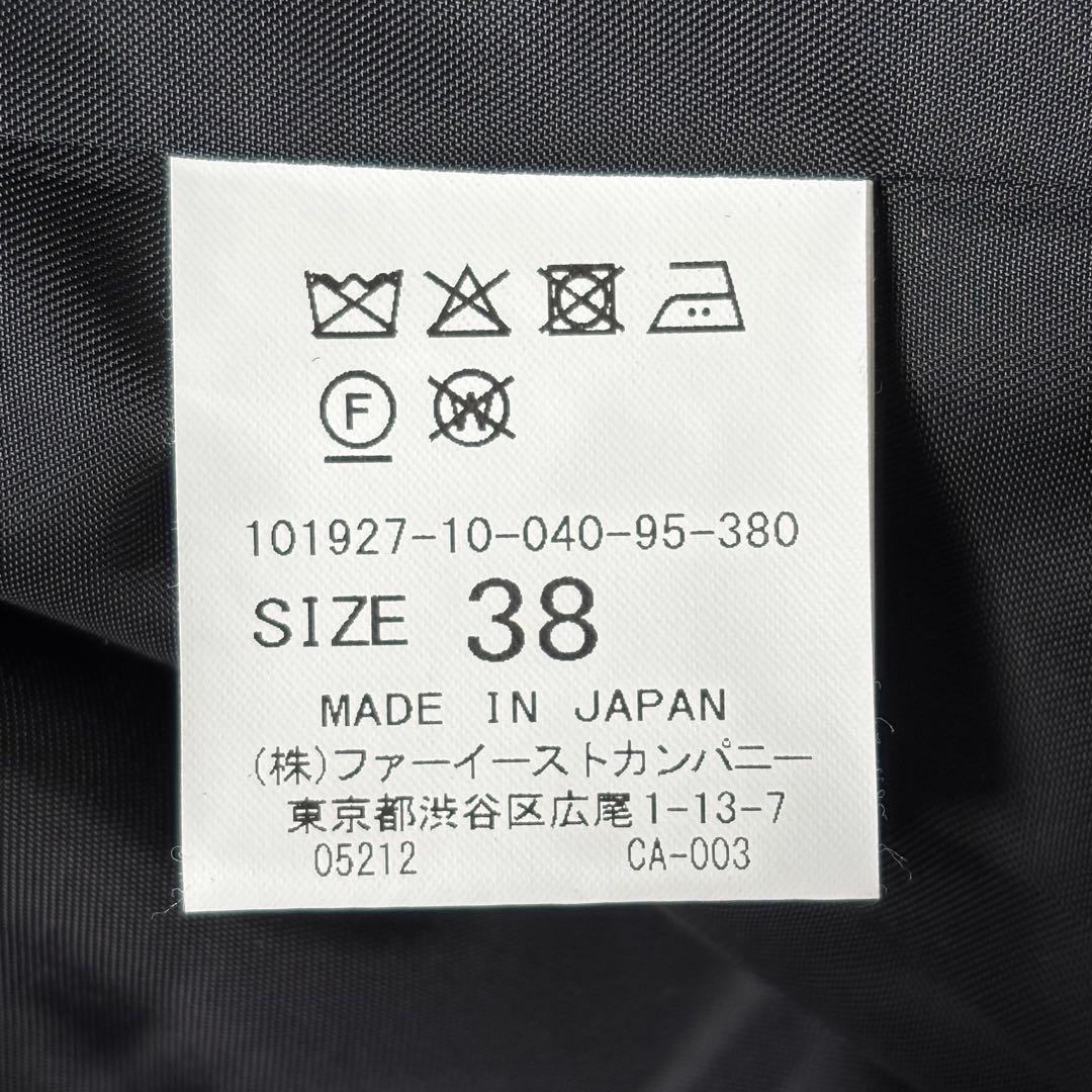 ANAYI アナイ ダブルジャケット 38 ブラック テーラードジャケット