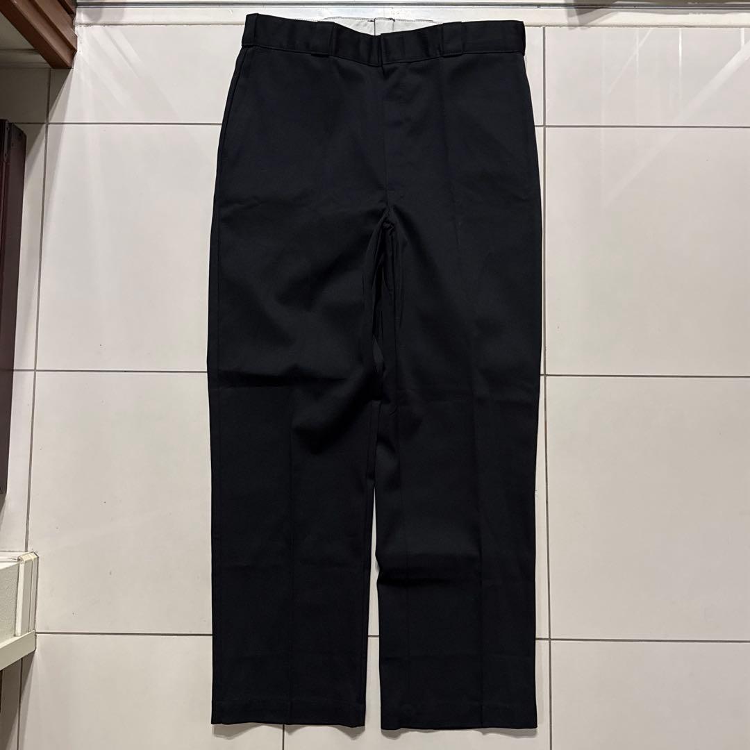 80's〜90's Dickies 874 ブラック USA製 タグ付き W38