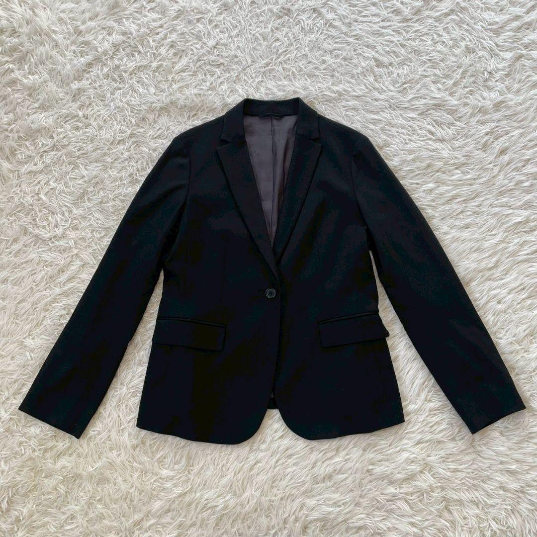 マッキントッシュ　ロンドン　セットアップ　スーツ　黒　イタリア製生地