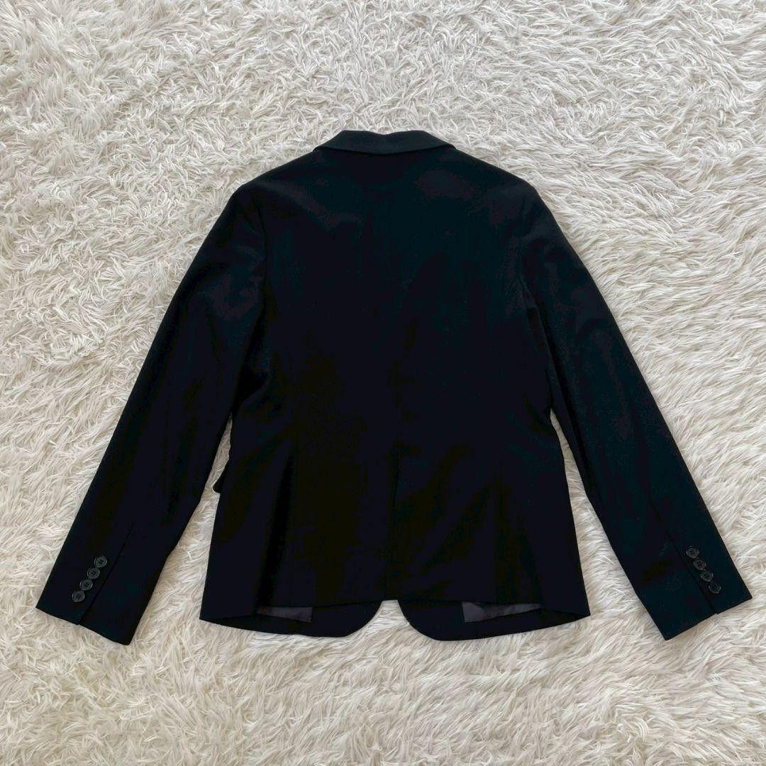 マッキントッシュ　ロンドン　セットアップ　スーツ　黒　イタリア製生地