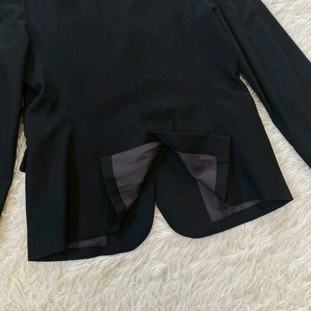 マッキントッシュ　ロンドン　セットアップ　スーツ　黒　イタリア製生地