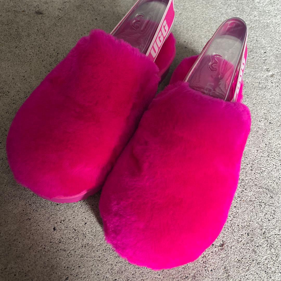 UGG ファーサンダル 19.5cm