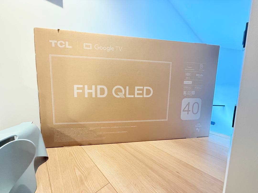 TCL 40インチ FHD スマート液晶テレビ　40S5K 新品　2025年