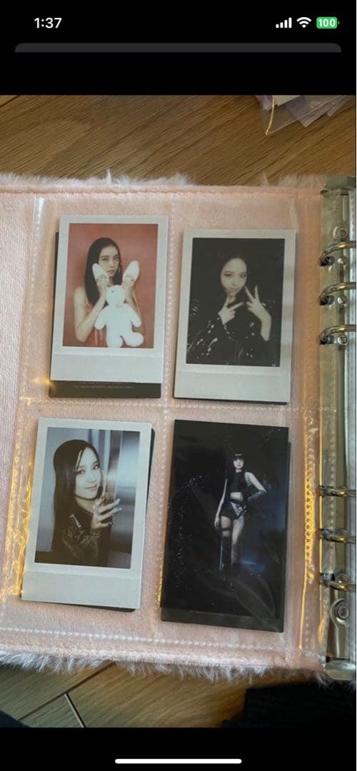 公*o様 BLACKPINK タレントカードセット