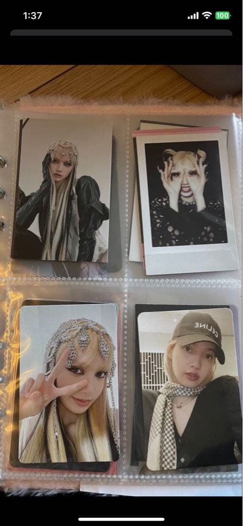 公*o様 BLACKPINK タレントカードセット