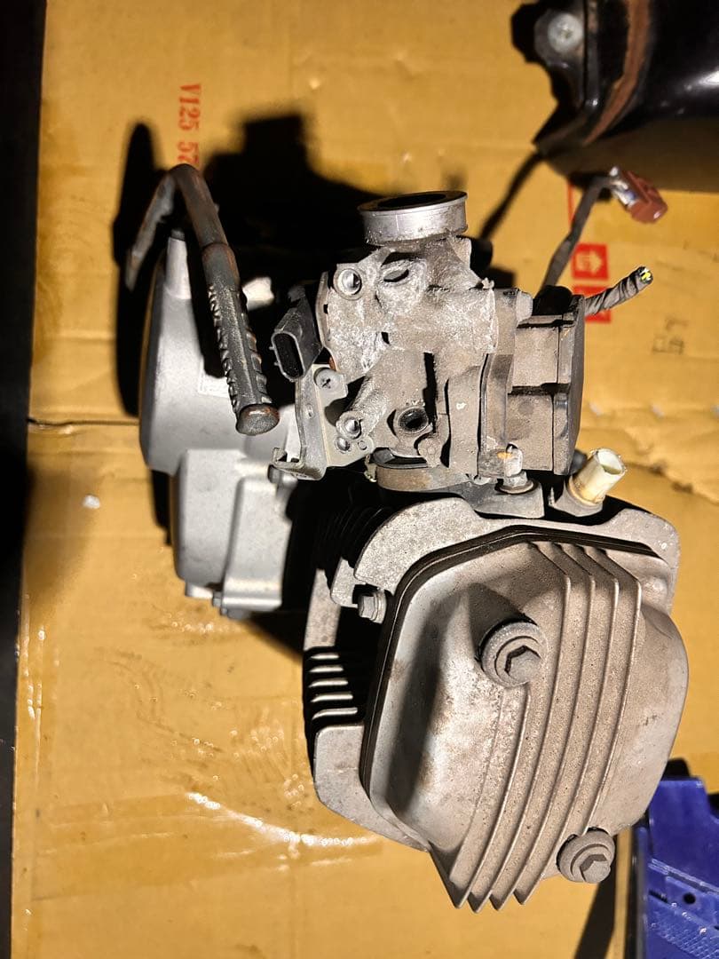 ホンダ　エイプ50 エンジン実働