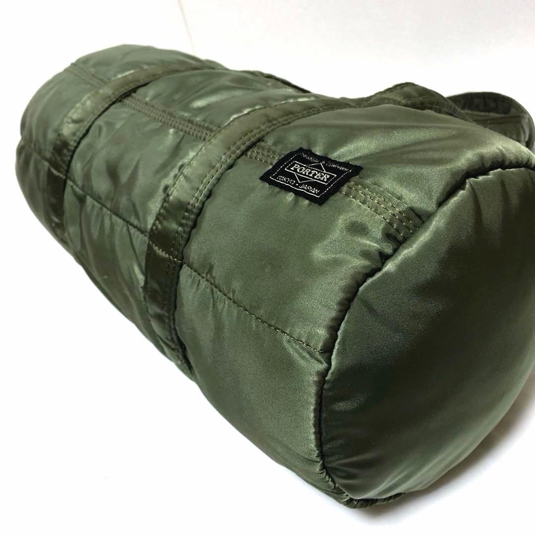 超美品✨希少 ポータータンカー ダッフルミニボストンバッグL セージ 吉田カバン