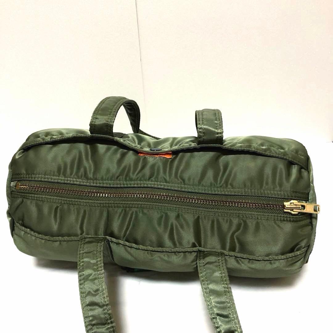 超美品✨希少 ポータータンカー ダッフルミニボストンバッグL セージ 吉田カバン