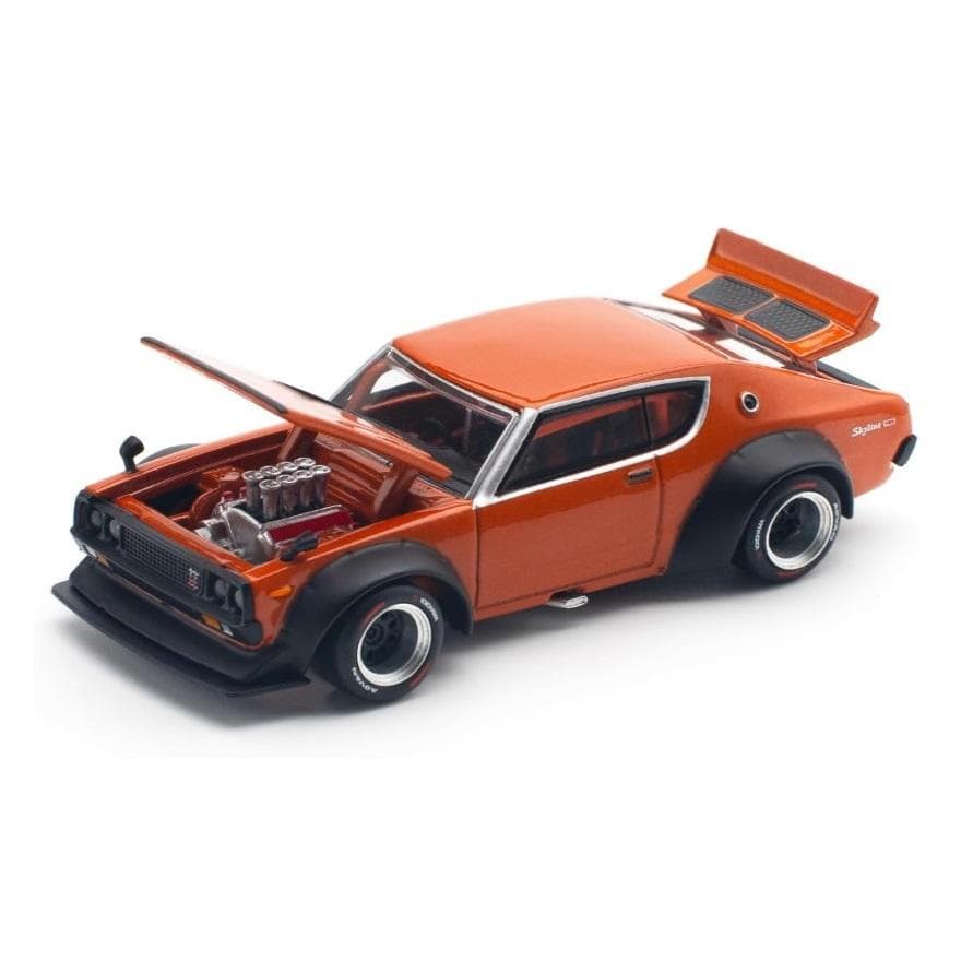 【ふわふわ】1/64 橙ケンメリ & 銀ハコスカ & 白黒トレノ