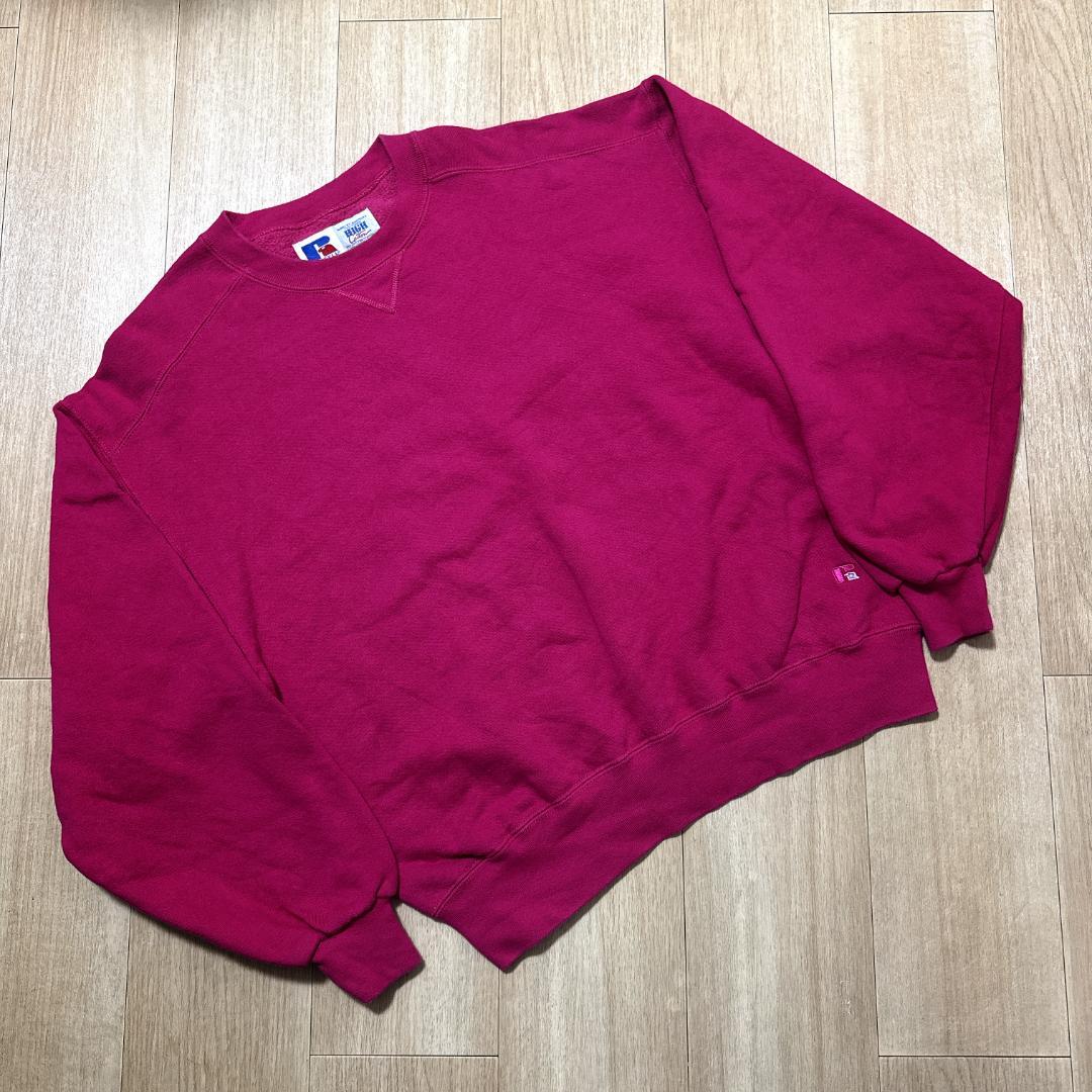 c*y様 USA製 RUSSELL ATHLETIC L スウェット ピンク ト