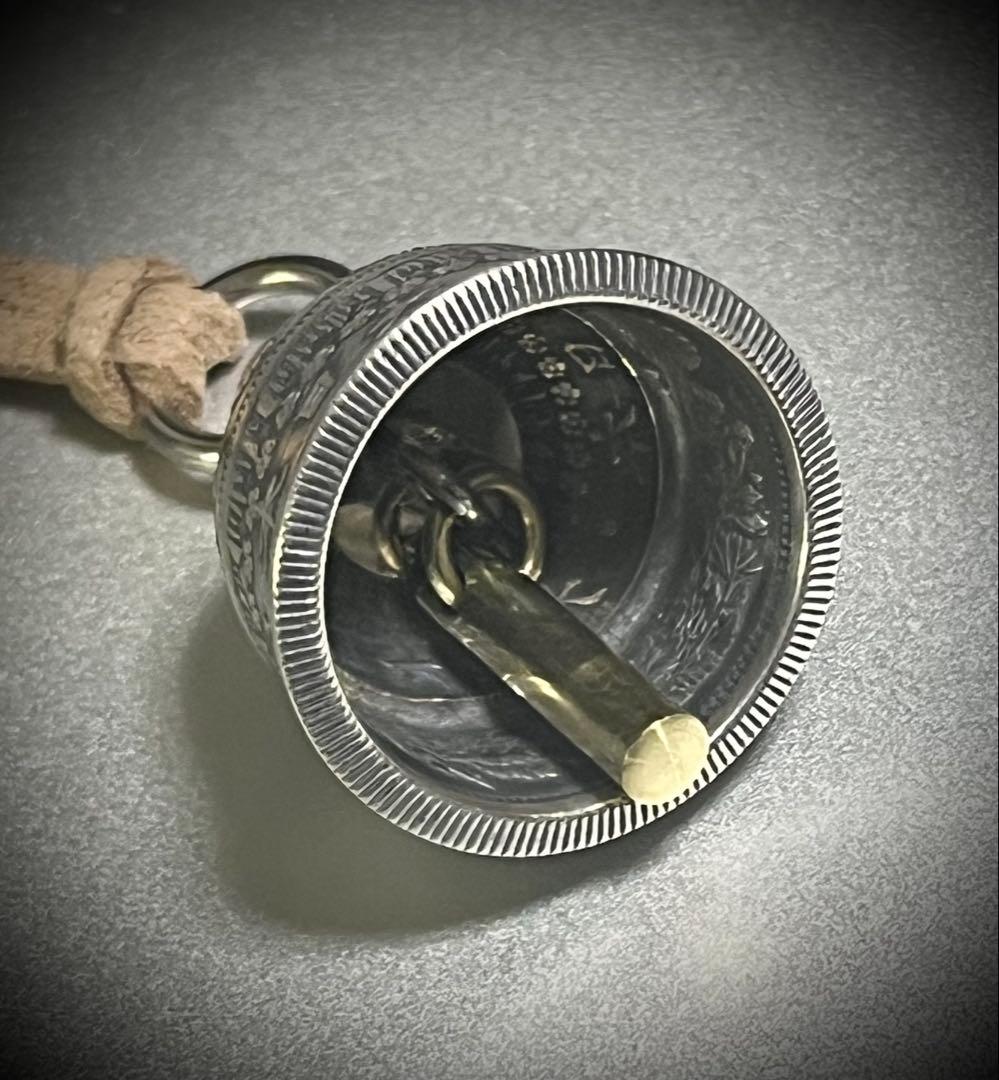 【本物古銭使用】旭日50銭銀貨ガーディアンベルSV800