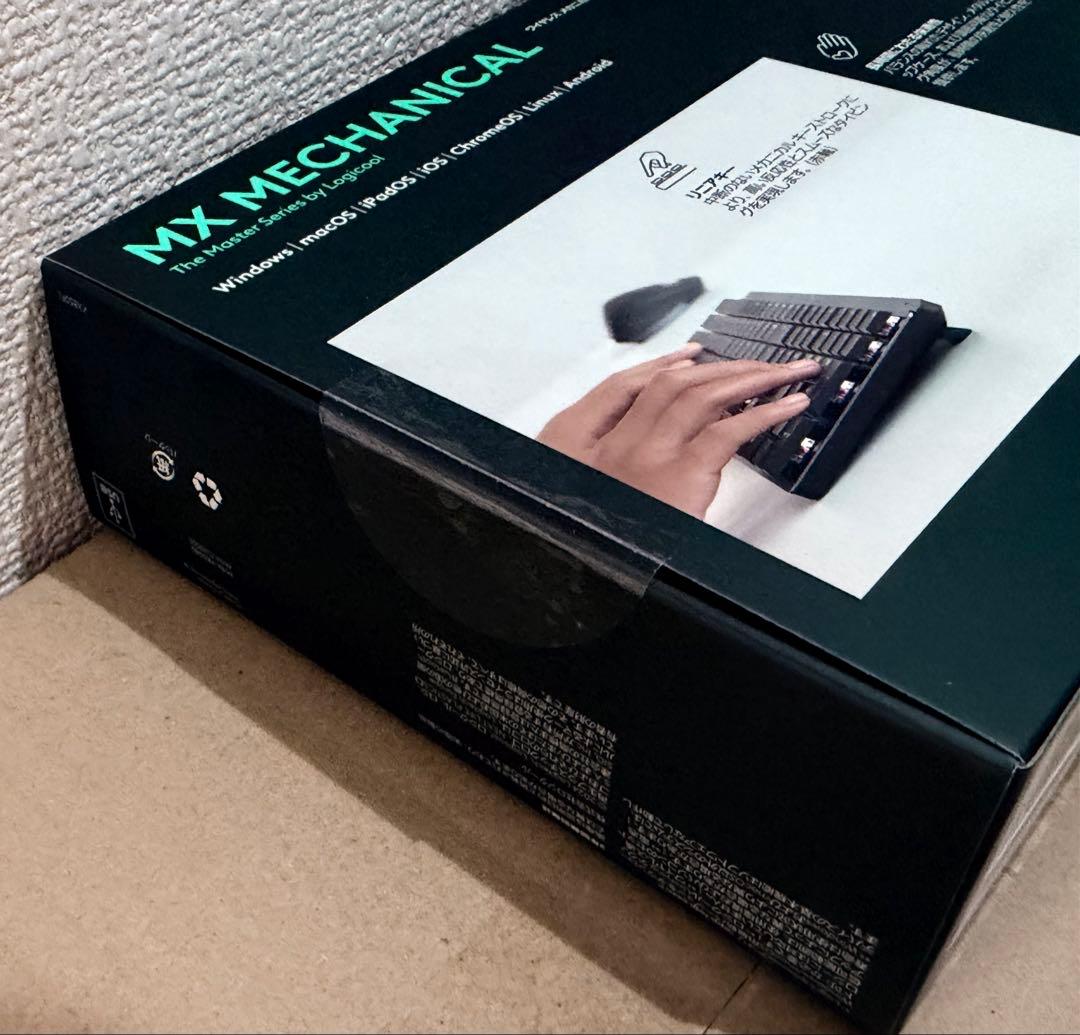 新品 ロジクール KX850 MX MECHANICAL 赤軸 26/1/7購入