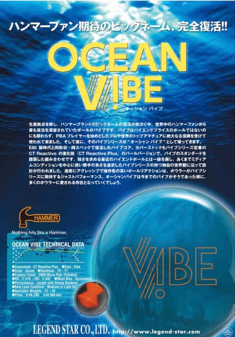 【新品未使用】オーシャンバイブ 15ポンド