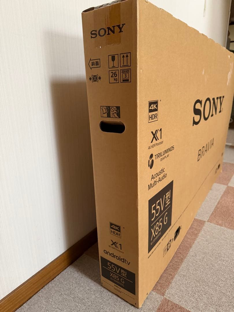 SONY 55インチ 4K液晶テレビ KJ-55X8550G