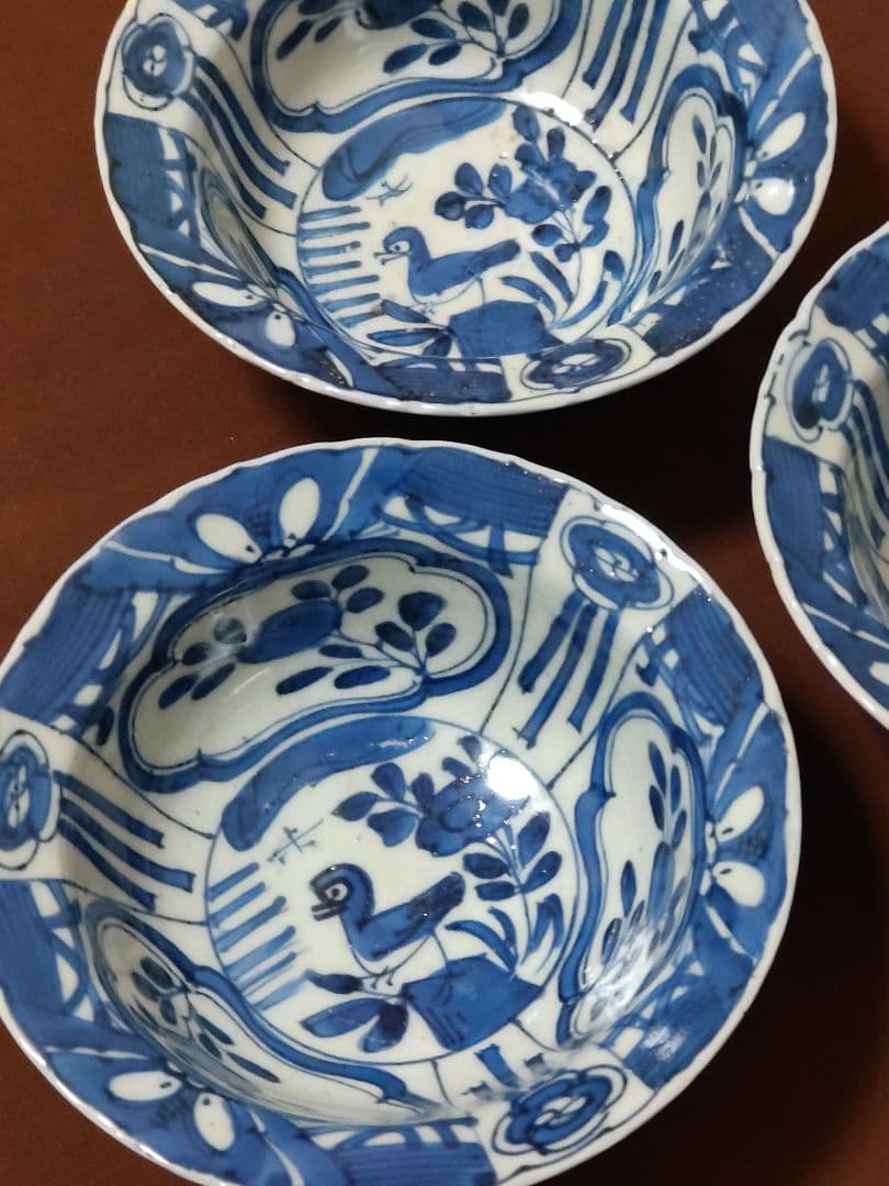 【GAKU.OH】骨董　古陶磁　青花染付小鉢