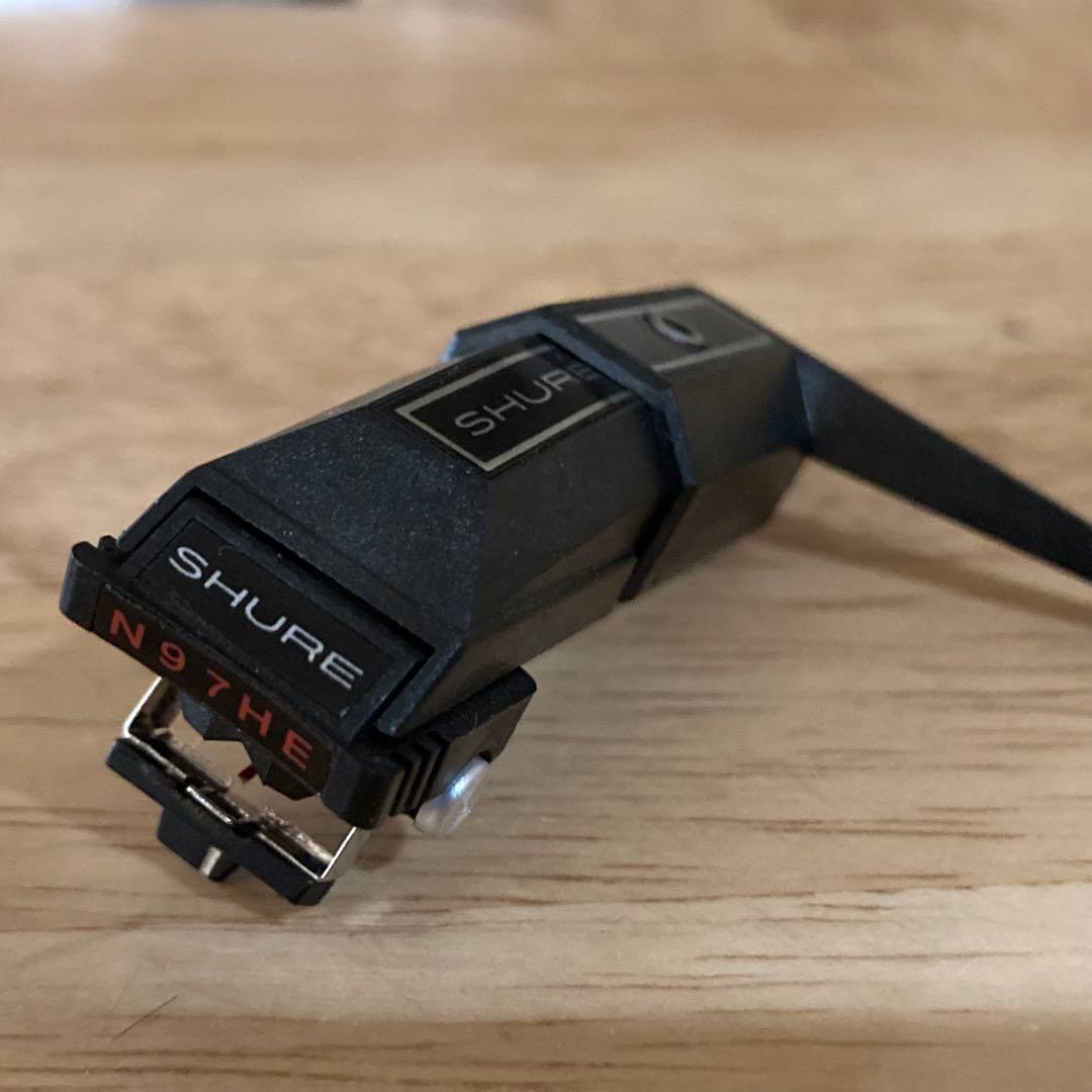 SHURE M97HE-AH 純正針 N97HE シェル一体型　シュアー