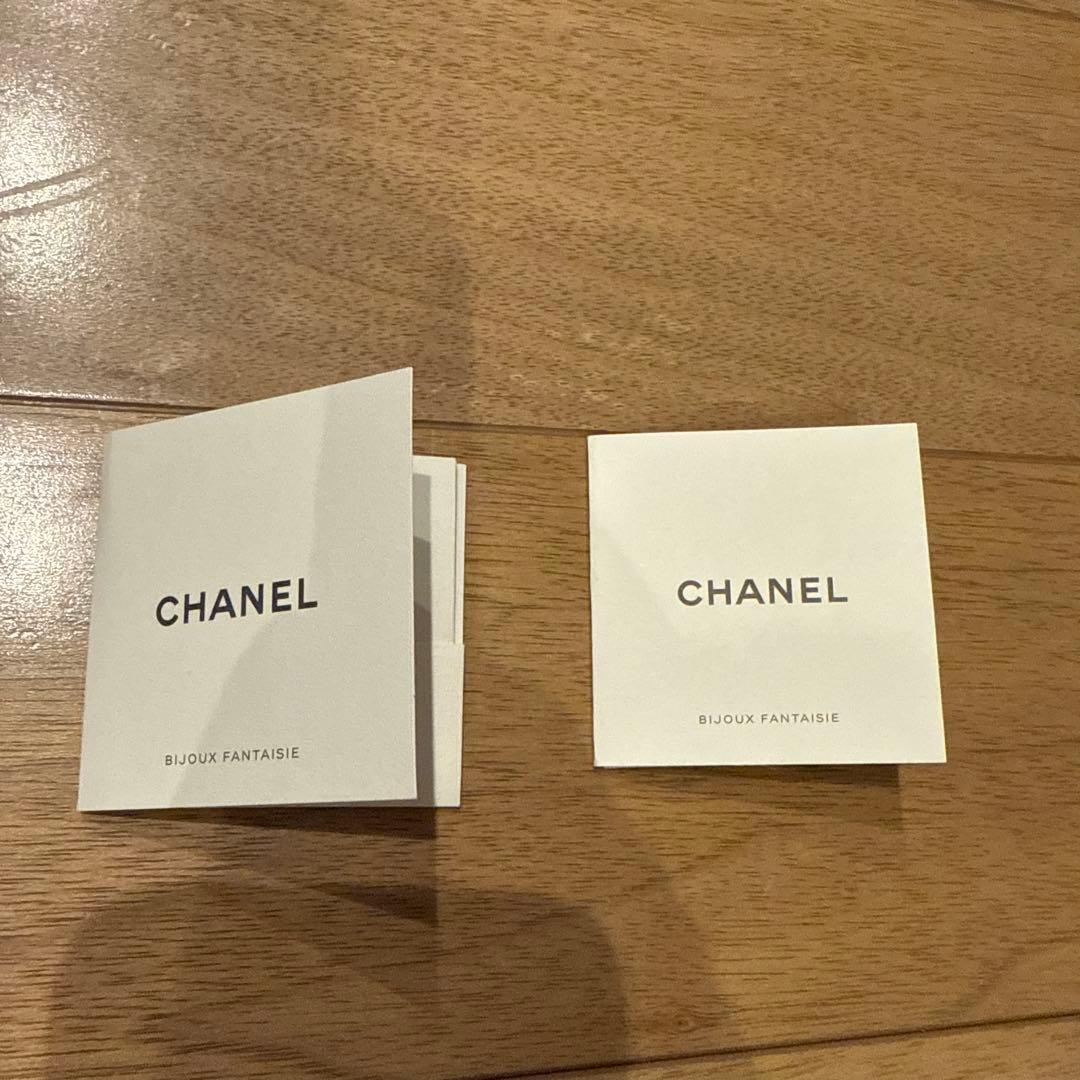【美品】バラ売り不可　シャネル　ピアスケース　リボン　空箱　紙袋他