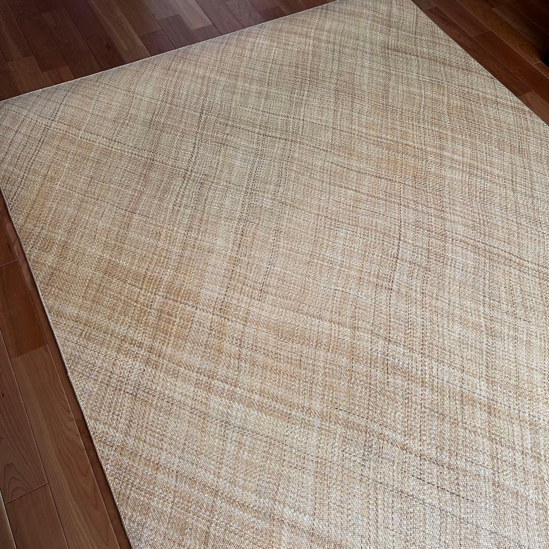 【ひーこ】籐あじろ布裏張り180✖️230