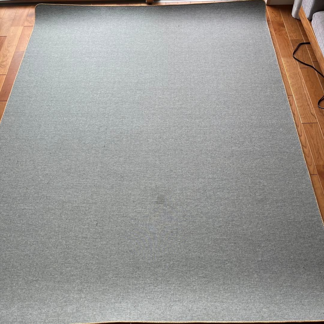 【ひーこ】籐あじろ布裏張り180✖️230