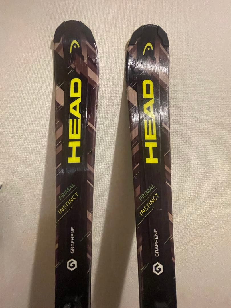 HEAD スキーセット 板156センチ、ブーツ28センチ、ストック115センチ