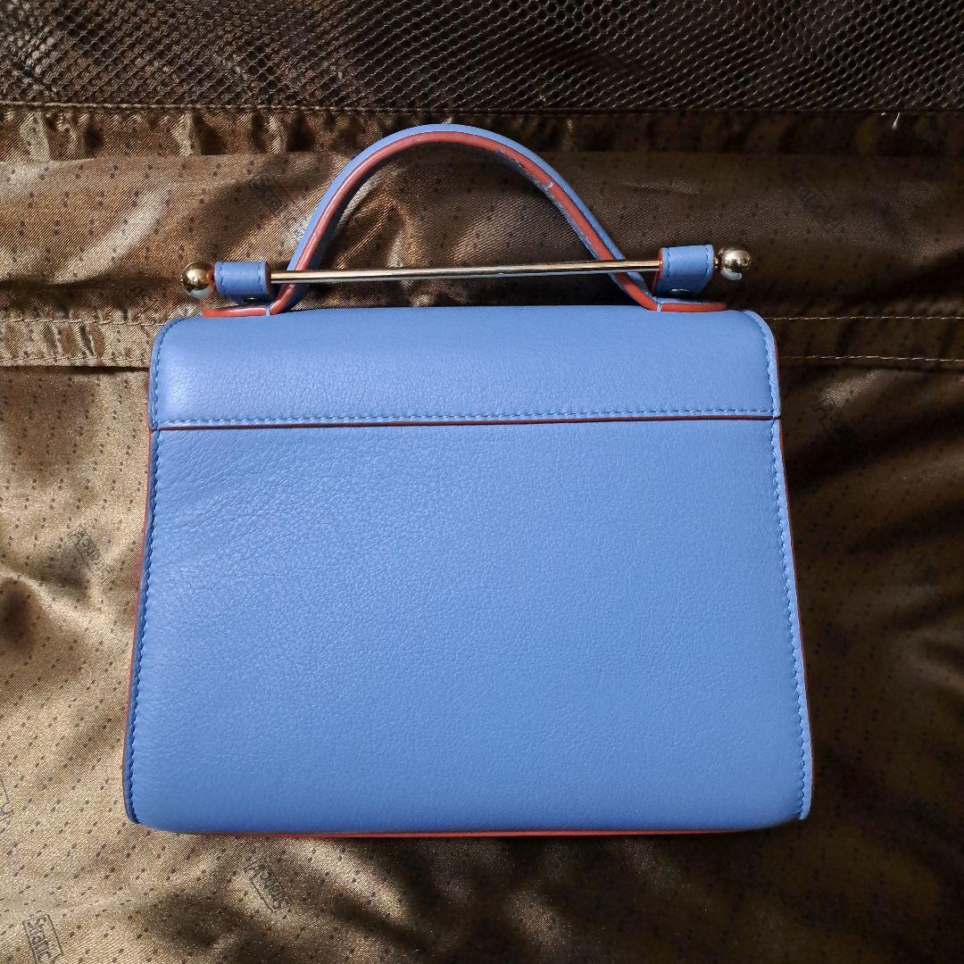 Strathberry ストラスベリー ライトブルー ハンドバッグ