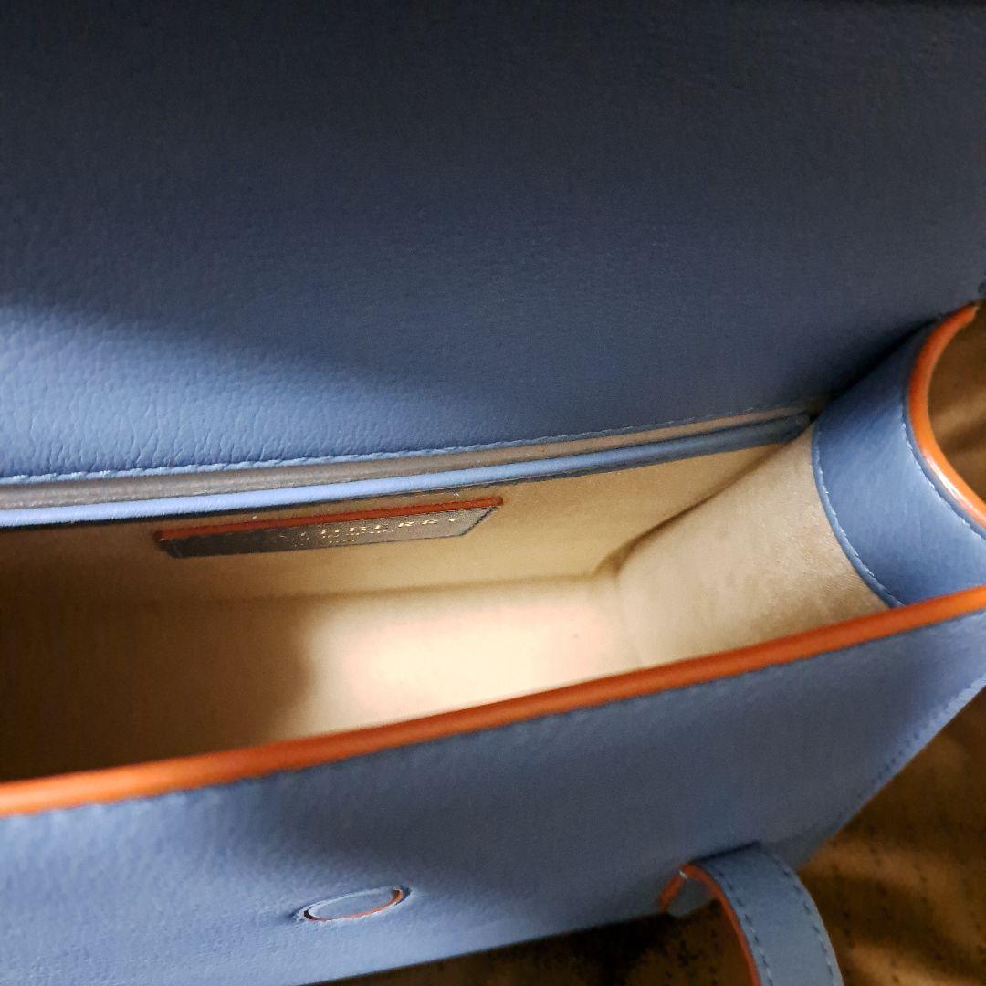 Strathberry ストラスベリー ライトブルー ハンドバッグ