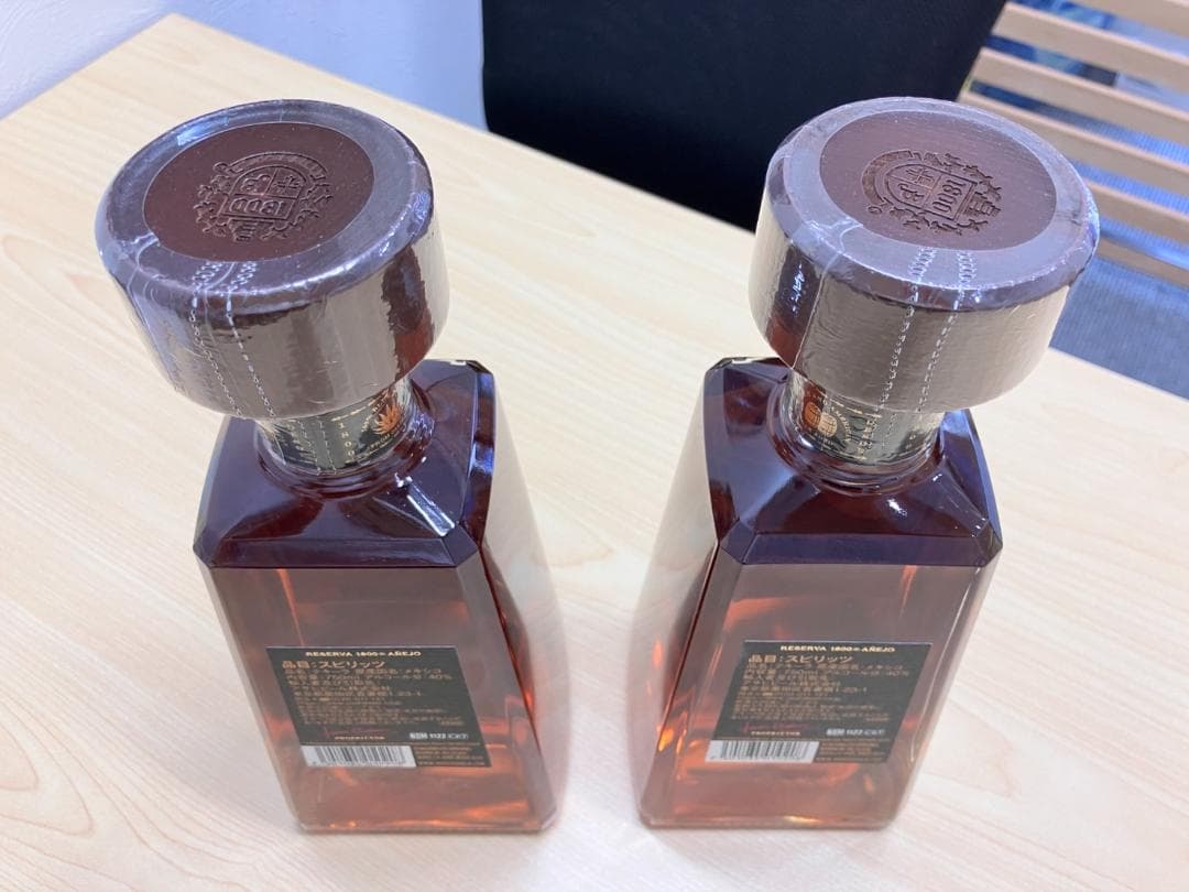 国内正規品！未開封！1800 Tequila アニェホ 750ml 2本セット